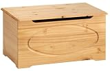 Balmoral Solid Pine Ottoman Blanket Box