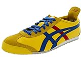Onitsuka Tiger Mexico 66 Fashion Sneaker,Yellow/Blue/Red,12 M US