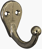 National Mfg. N199190 Single Clothes Hook