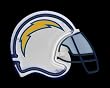 San Diego Chargers Neon Helmet