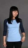 American Apparel Baby Rib 3/4 Sleeve Raglan