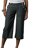 Apple Bottoms - Apple Bottom Juniors' Chambray Kipling Denim Gaucho