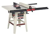 JET 708300K JWTS-10CW2-JF 10-Inch Right Tilt 1-1/2 Horsepower Contractor Saw with 30-Inch JETfence and 2 Cast Iron Wings, 115/230-Volt 1 Phase