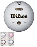 Wilson NFHS i-COR High Perf Volleyballs (SET OF 6) WHITE/BLUE/SILVER OFFICIAL SIZE - SET OF 6