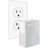 TP-LINK TL-PA4010 AV500 Nano Powerline Adapter, Up to 500Mbps, Plug and Play, Power Saving Mode