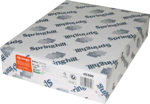 Limited Papers(TM) Springhill Offset Blue (Green, 60# 11"x17" 500 sheets)