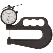 Starrett 1015B-4 Inch Reading Portable Dial Indicator 1015B-441J Thickness Gauge Without Case, 0.001" Graduation, 1" Range, 0-100 Dial Reading