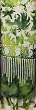 Rayon Batik Scarf - Green Leaves, 10" X 66"