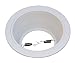 6” Inch White Baffle Recessed Can Light Trim Replaces HALO 310 W JUNO 24W-WH - 24 PACK