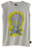 Charlie Rocket Boys 2-7 Shadow Skull Sleeveless Tee