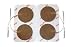 ESA Medical 16 Premium Electrodes - 2" Round Tan Cloth - 4 Packs of 4 Electrodes Each by Pro-Patch&reg;