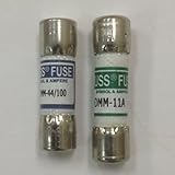 Combo pack: 1 piece DMM-11A (DMM11) and 1 piece DMM-44/100 (DMM 44 100) Digital multimeter replacement Fuse (Fluke)