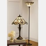 Stained Glass Table and Floor Lamps