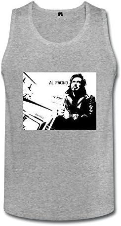 MERBO Men's Al Pacino Scarface Film Images Logo Tops