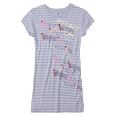 Roxy Kurzarmshirt Frauen, lila