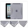 MYCARRYINGCASE iPad 2 Case TPU Cover with Soft Pouch and Screen Protector for Apple iPad 2 - CLEAR BLACK