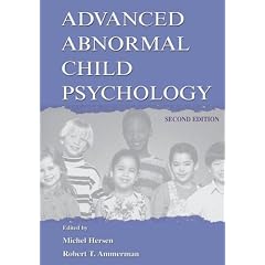 Advanced Abnormal Child Psychology