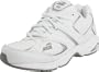 Avia Women's A333 Walking Shoe,White/Chrome Silver,7.5 M