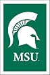 Michigan State University Spartans Flag - Regular Size Michigan State University Spartans Flag - Regular Size