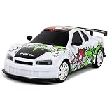 1:18 Nissan Skyline R34 GTR Graffiti (Green) Electric RTR RC Car by www.Airsoftrc.com