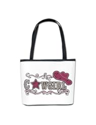 Bucket Bag Purse (2-Sided) Cowgirl Country Western Hat and Star
