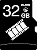 FilmPro 32GB 32G microSD microSDHC micro SDHC Card Class 10 C10 with SD Ada ....