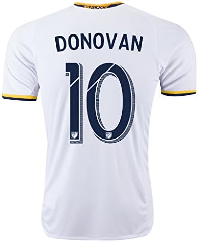 White #10 DONOVAN Home Soccer Jersey Men's 2016 (M)