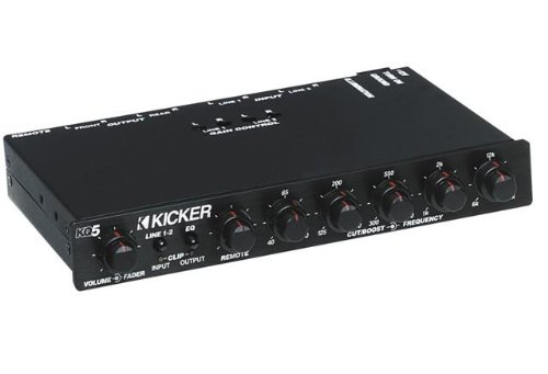 Kicker 03KQ5 5-Band Parametric Equalizer