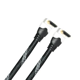 Aurum Cables High Speed HDMI Cable, 1080p (Full HD) 90 Degree Angle on Both ends HDMI to... 