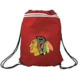 Chicago Blackhawks Red Team Logo Drawstring Backpack