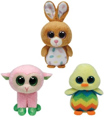 Ty Basket Beanies Babs, Carrots, and Tweet - Set of 3