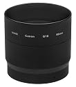 58mm Wide Angle, Telephoto Lenses & Filter 2 Piece Lens Adapter Set for Canon Powershot G10, G11 (an alternative to the LA-DC58K)