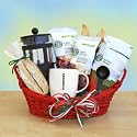Starbucks Italian Gift Basket Valentines Gift Idea for Him Birthday Gift Idea Get Well Basket