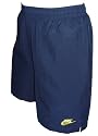Nike Navy Swim Leisure Shorts