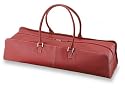 Crescent Moon Leather Metro Mat Bag (Red)