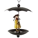 Girl-Under-the-Umbrella Birdfeeder