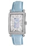 Gevril Women's Mini Quartz Avenue of Americas Blue Diamond Watch #7247NV