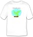T-shirt with plant, aquarium