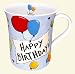 KONITZ Happy Birthday マグ 111 100 0869: ●色使いのカラフルなマグ<br> ●KONITZ(コーニッツ)は、100年近い歴史を持つドイツのトップクラスの陶磁器メーカー<br> ●職人の堅実な技と斬新なデザインが融合した確かな使い心地<br> ●電子レンジ・ディッシュ...