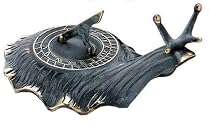 Kay Home Products 14301 Solid Brass Snail Sundial