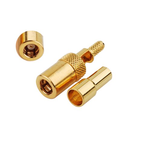 5X RF Connector SSMB female crimp for RG316/RG174/LMR100