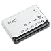 eSecure - High Speed All-in-1 USB Card Reader for all Digital Memory Cards - White