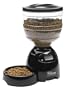 Petmate LeBistro Portion-Control Automatic Pet Feeder, Black, 4.2 Pounds