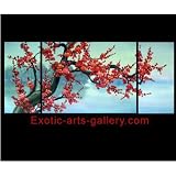 Cherry Blossom Painting Chinese Feng Shui Flower Painting 227