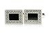 Classic Onyx Cufflinks in Silver Frame with Presentation Box
