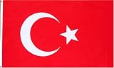 Turkey National Country Flag - 3x5foot poly