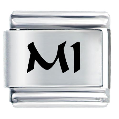 Mi Michigan State Italian Charms Bracelet Link