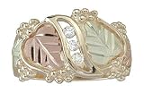 Black Hills Gold 10K Ladies' Diamond Band Ring