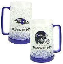 Baltimore Ravens Crystal Freezer Mug