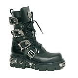 New Rock Metal Boots (391-S1) Blackvon "New Rock"